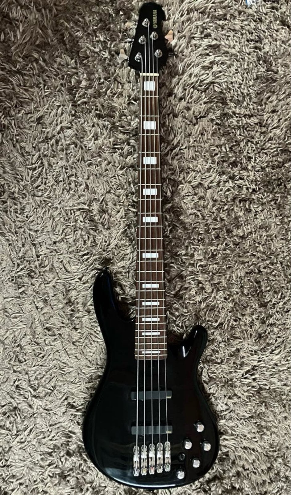 Yamaha BB2005 5 snaar basgitaar, Ophalen of Verzenden, Gebruikt, Elektrisch, 5-snarig