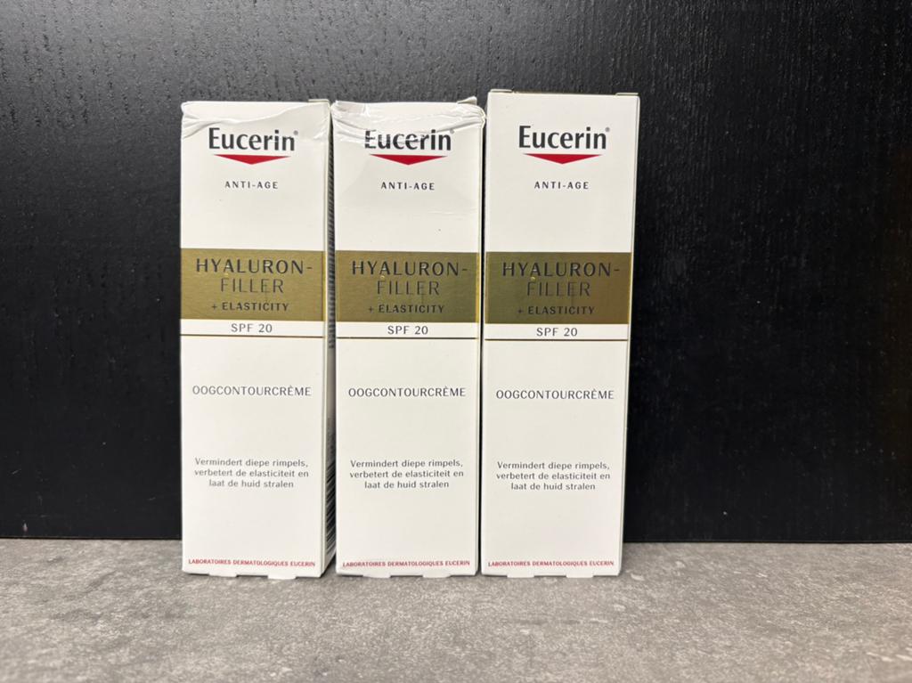 Eucerin Hyaluron filler elasticity oogcontourcreme, Ophalen of Verzenden, Nieuw, Gehele gezicht