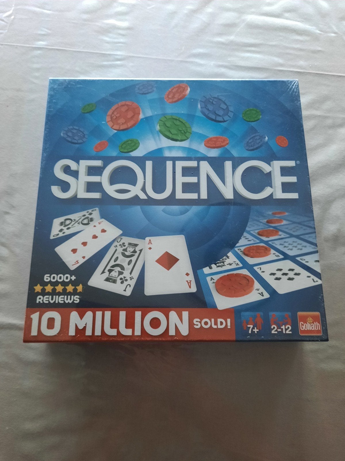 Sequence bordspel - Nieuw in verpakking - Goliath, Vijf spelers of meer, Ophalen of Verzenden, Nieuw, Goliath