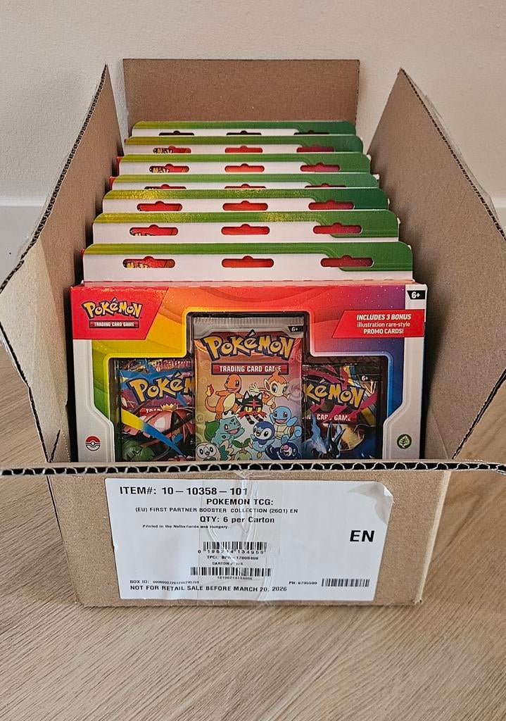 ‼️Pokémon First Partner‼️, Ophalen of Verzenden, Nieuw