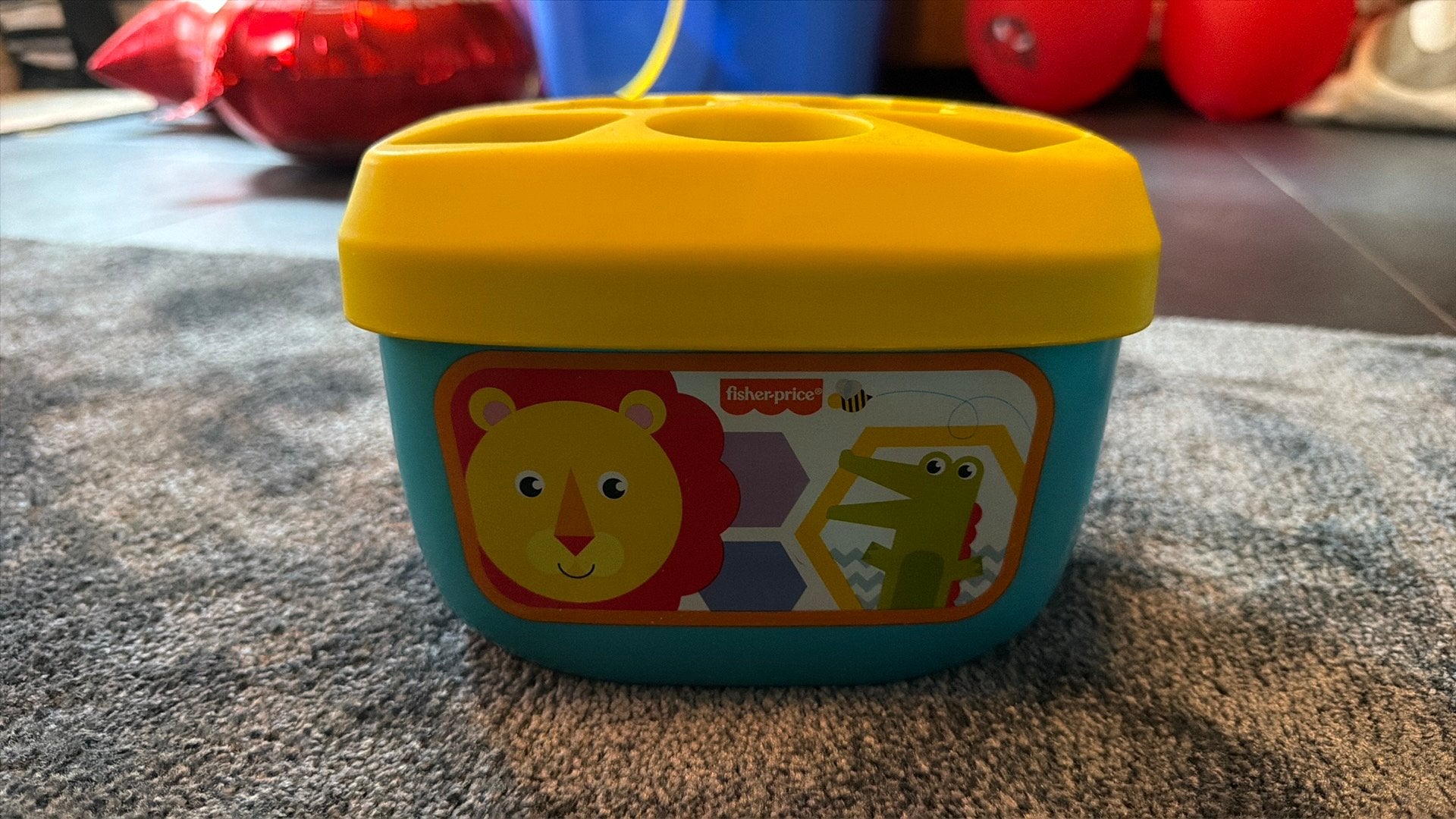 Fischer price vormpjes box, Ophalen, Zo goed als nieuw, Speelset