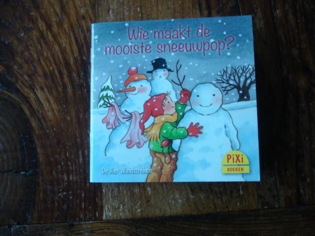 kleuter.01(1390) wie maakt de mooiste sneeuwpop. Pixi, Boeken, Kinderboeken | Kleuters, Ophalen of Verzenden, Zo goed als nieuw