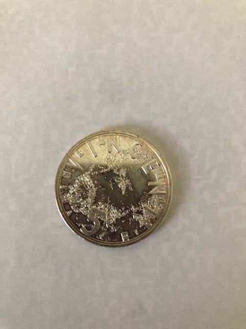 Zilveren 5 euro munt Koningin Beatrix, Postzegels en Munten, Munten | Nederland, Koningin Beatrix, Zilver, Euro's, Ophalen of Verzenden