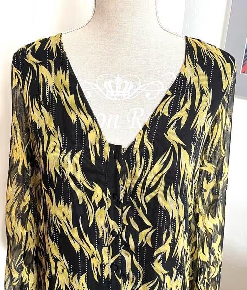 Kate Moss/Nikkie lange jurk maat 34, Overige kleuren, Ophalen of Verzenden, Zo goed als nieuw, Maat 34 (XS) of kleiner