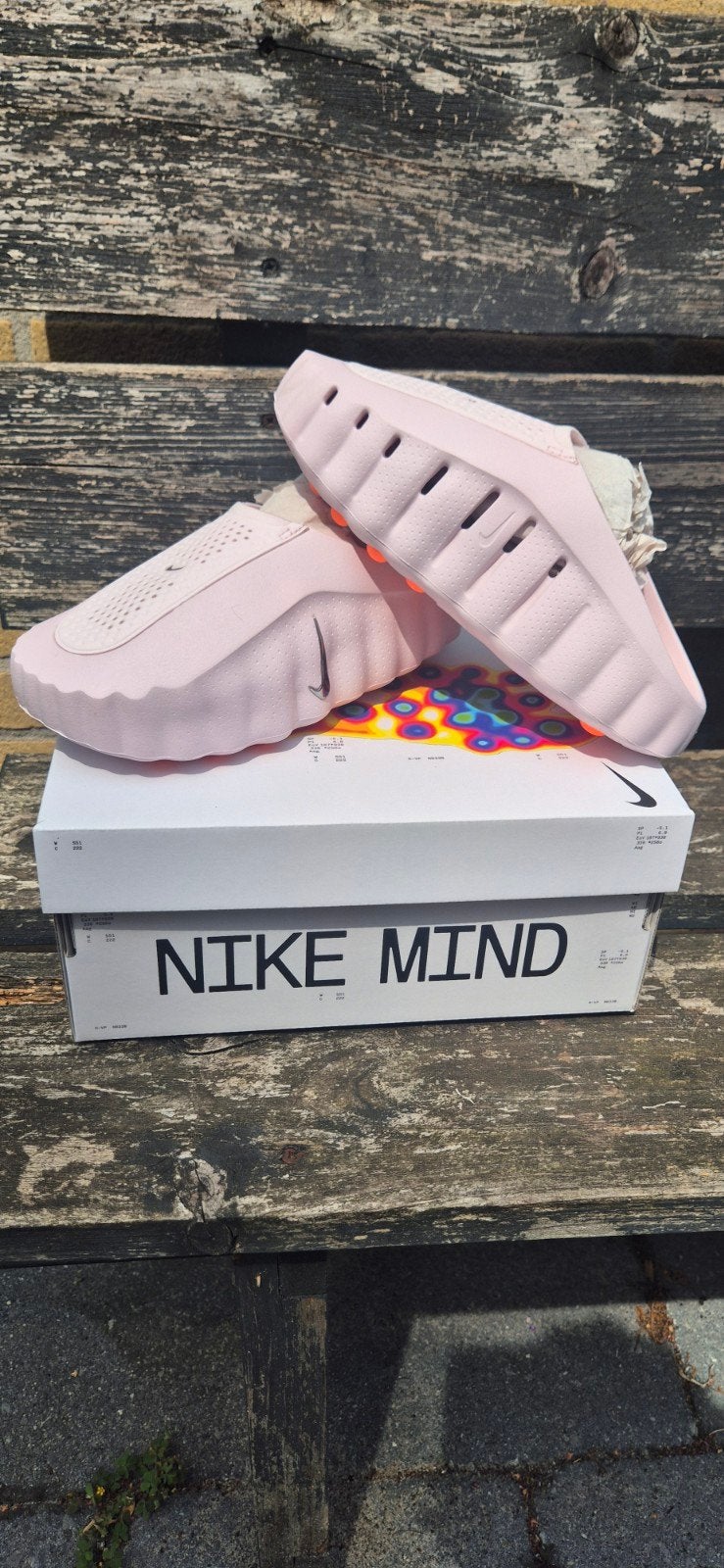 Nike Mind Roze Slippers - Nieuw in Doos, Slippers, Nike, Nieuw, Ophalen of Verzenden