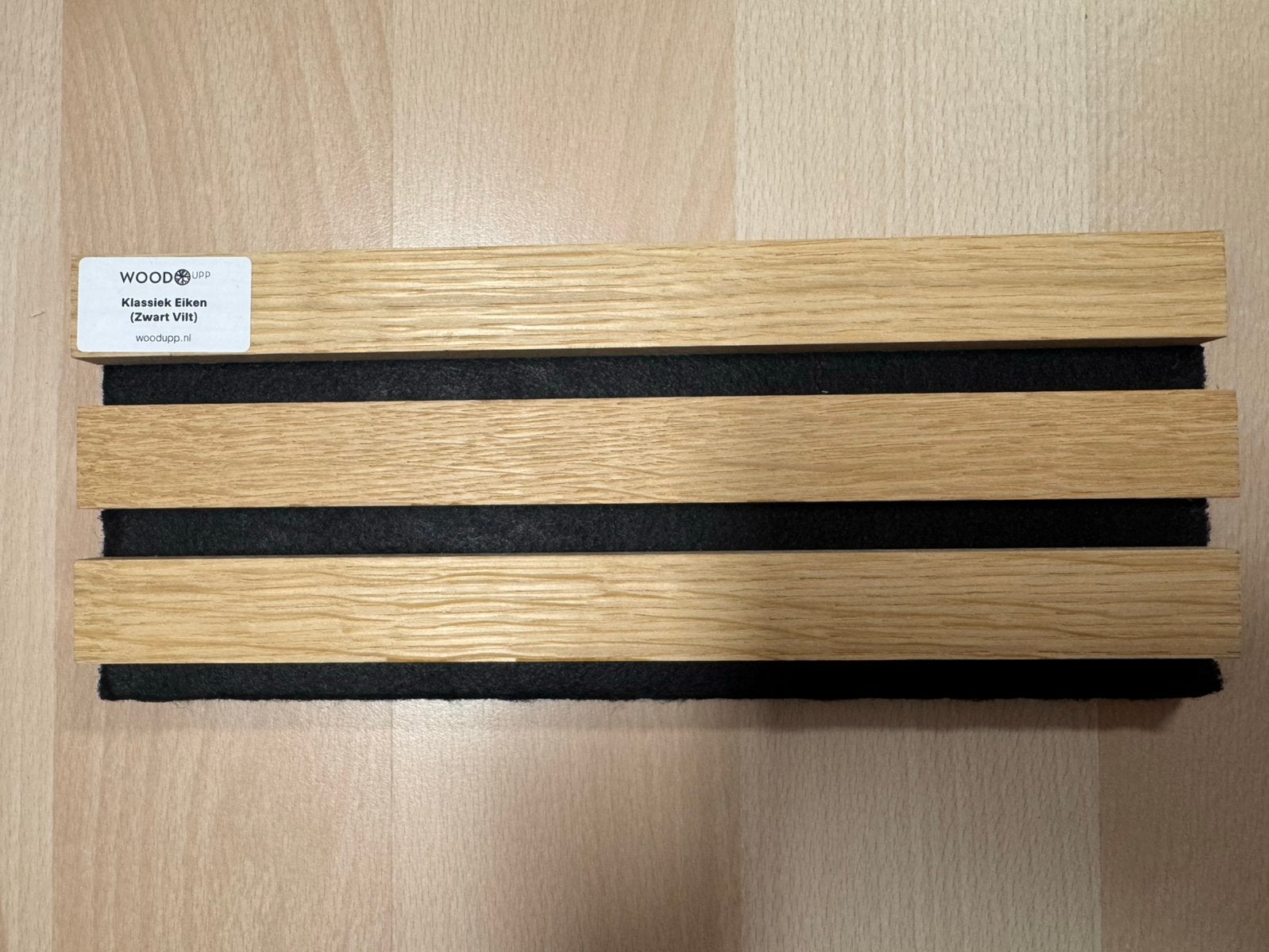 WoodUpp staaltje akupanel, Minder dan 25 mm, Eiken, Nieuw, Ophalen of Verzenden