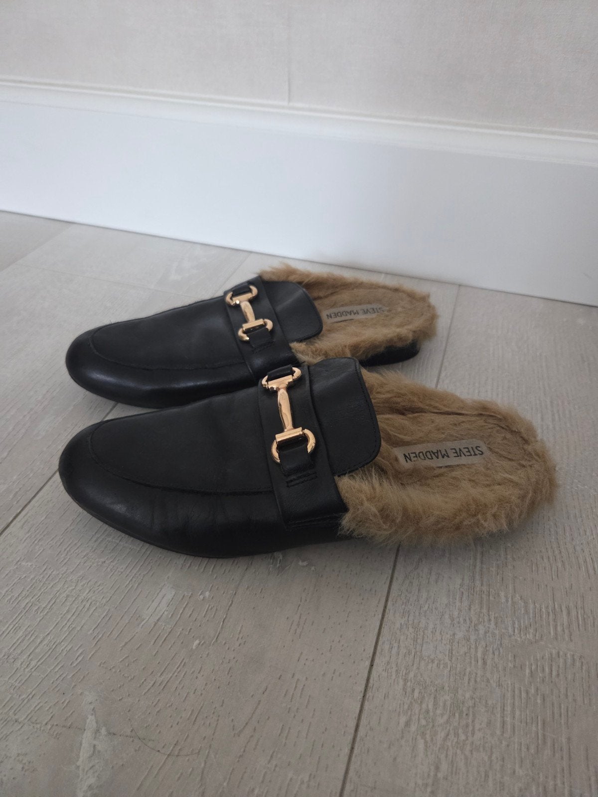steve madden leren muiltjes maat 38, Kinderen en Baby's, Ophalen of Verzenden, Zo goed als nieuw, Meisje, Laarzen