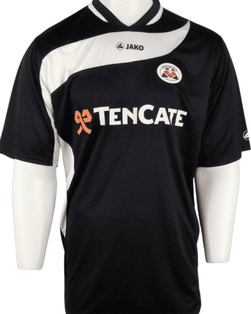 Heracles Almelo uitshirt Jako Zwart/Wit Maat XXL 2010-2011, Zwart, Overige maten, Ophalen of Verzenden, Voetbal