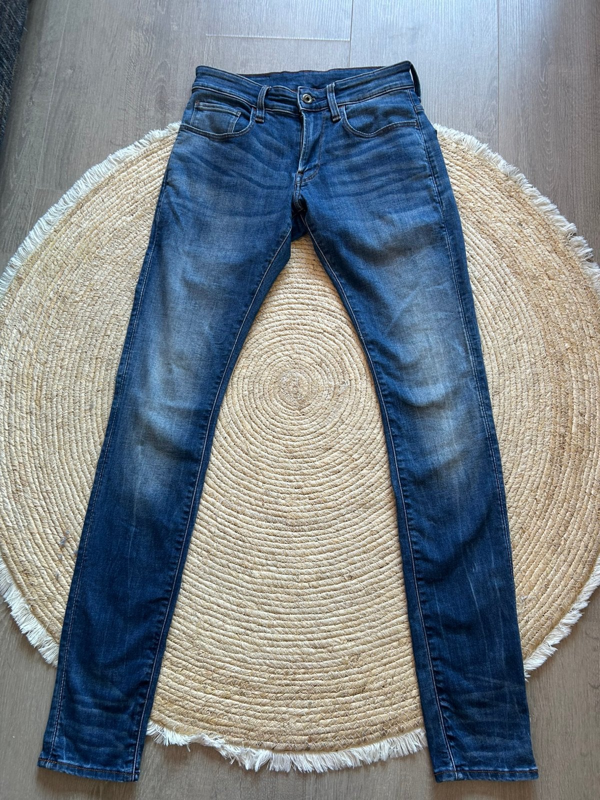 G-Star RAW Super Slim jeans W29 L34, Verzenden, Zo goed als nieuw, Blauw, W32 (confectie 46) of kleiner