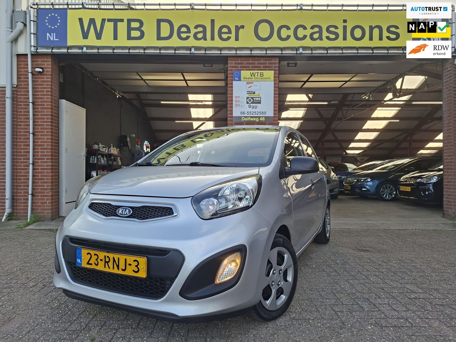 Kia Picanto 1.0 CVVT Comfort Pack Dealer oh, Nw. APK, Airco