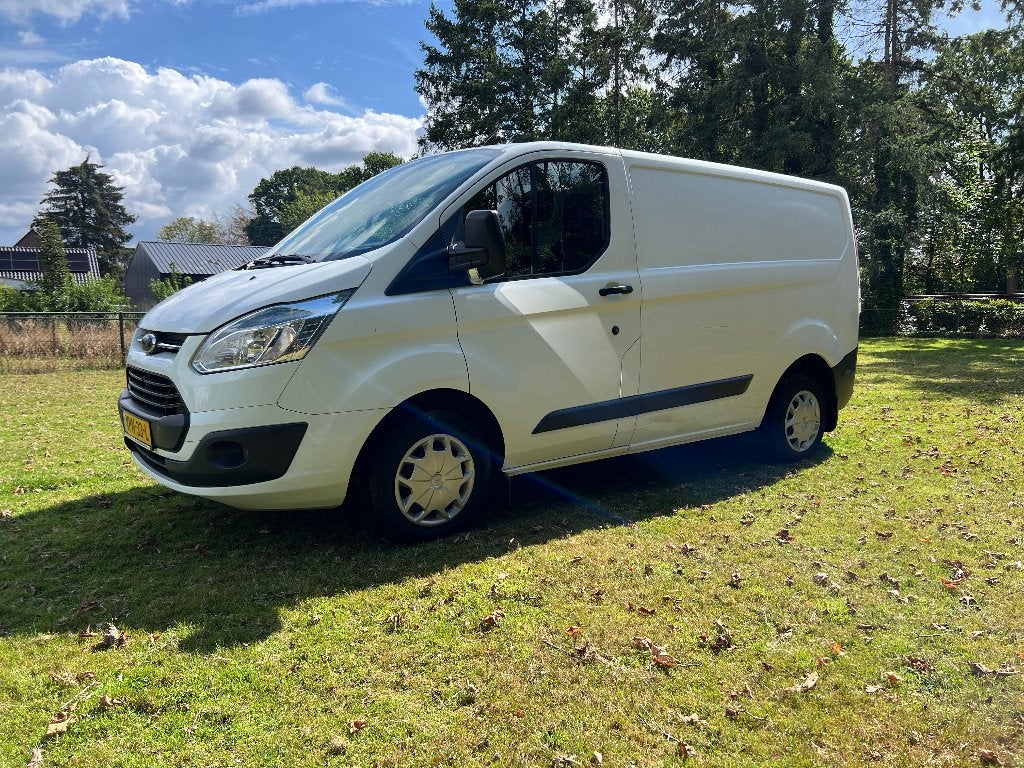 Ford Transit Custom GB 2.2 TDCI 125PK 270 L1h1 2016 Wit, Auto's, Voorwielaandrijving, Euro 5, 4 cilinders, 2500 kg