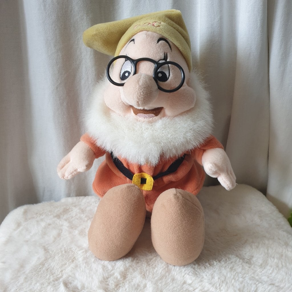 7 dwergen knuffel Doc Albert Heijn Disney vintage 2009 0508, -, Overige typen, Ophalen of Verzenden, Zo goed als nieuw
