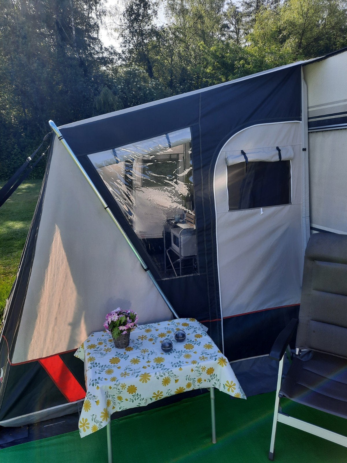 Dorema Mistral deeltent, Caravans en Kamperen, Ophalen, Gebruikt
