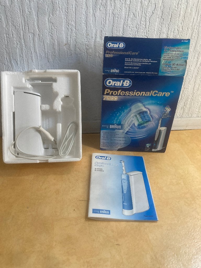 Oral B professional care 7500 opzet lader station, Ophalen of Verzenden, Nieuw, Tandenborstel