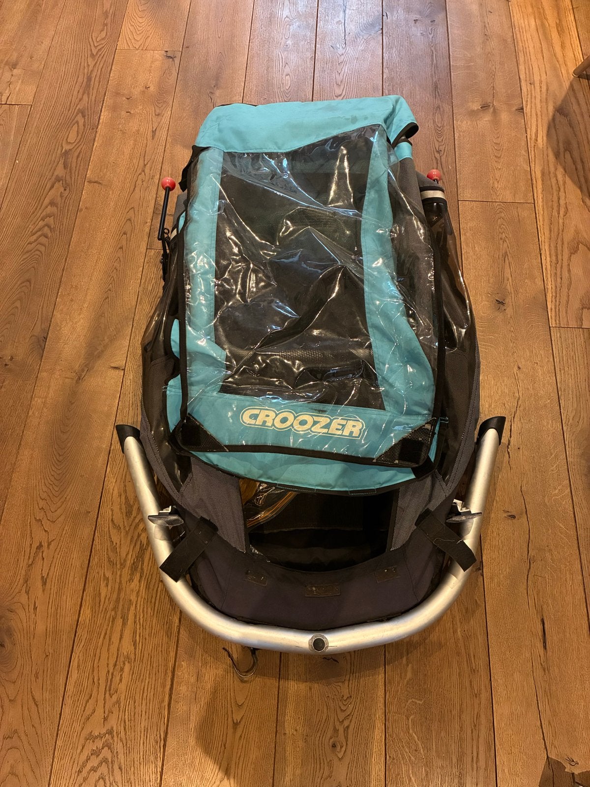 Croozer fietskar en hardloopkar, Ophalen, Gebruikt, Opvouwbaar, 20 tot 40 kg