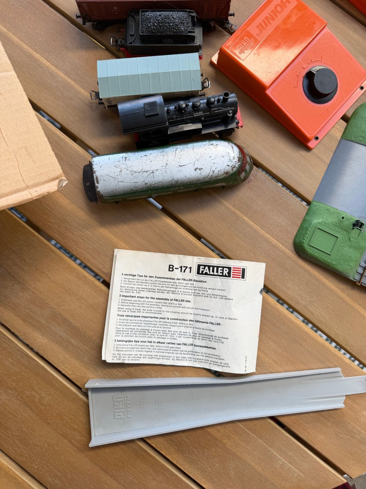 Vintage modelspoorbaan: treinen, rails en toebehoren, Gebruikt, Gelijkstroom of Wisselstroom, Overige typen, Analoog