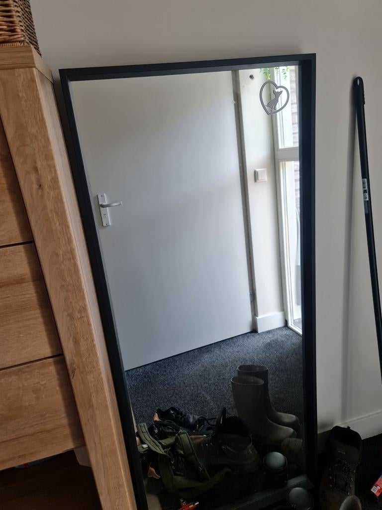 IKEA spiegel Nissedal 150x65cm, Huis en Inrichting, Woonaccessoires | Spiegels, Ophalen, Zo goed als nieuw, Rechthoekig