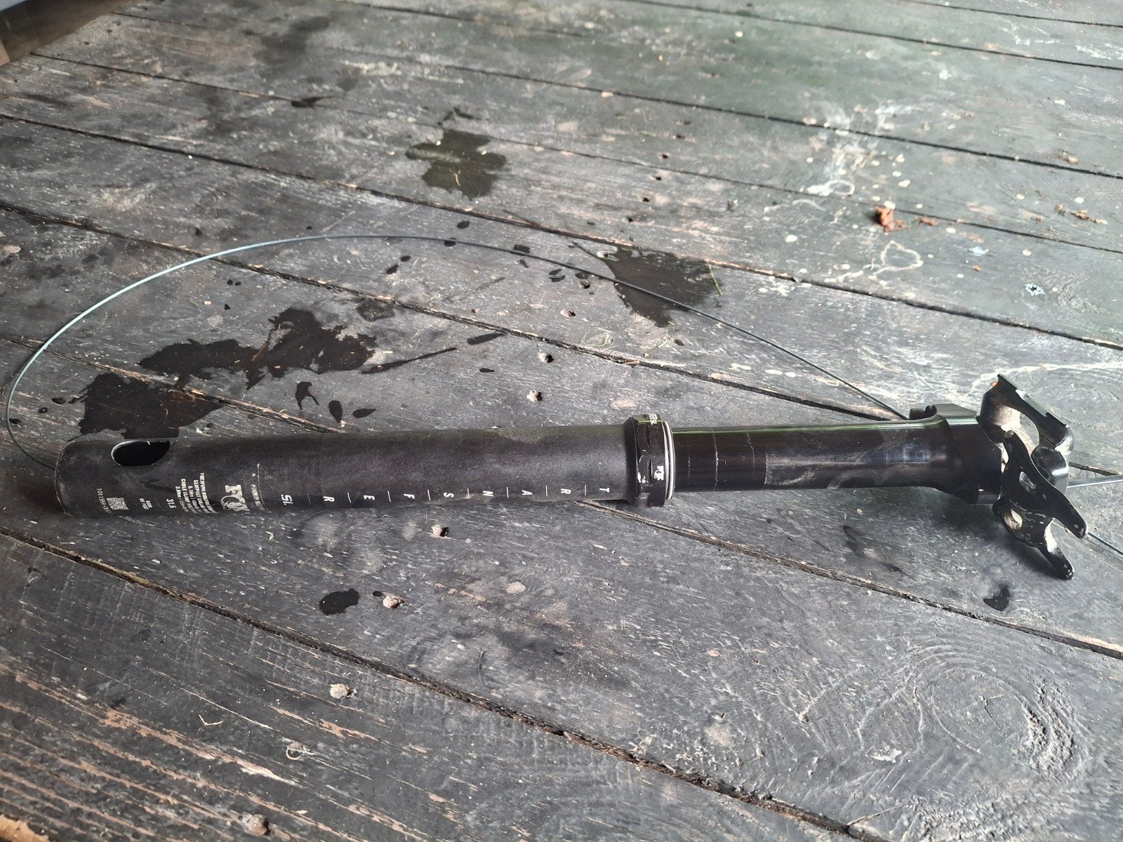 Fox Transfer dropper 100mm, Fietsen en Brommers, Fully, Ophalen of Verzenden, Gebruikt, Overige merken