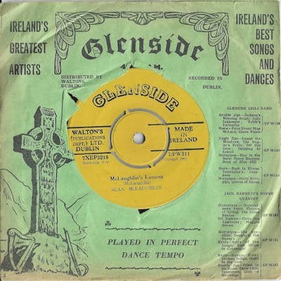 SEAN McLAUGHLIN  1963   ZELDZAME IERSE KNALLER !! M1591, Ophalen of Verzenden, Gebruikt, 7 inch, Pop