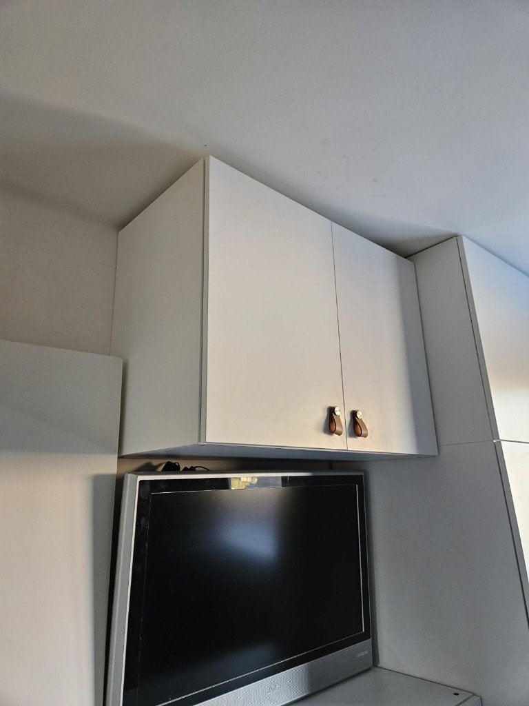 Ikea wandkast Platsa en Fonnes wit, Huis en Inrichting, Ophalen, Minder dan 150 cm, Minder dan 100 cm, 25 tot 50 cm