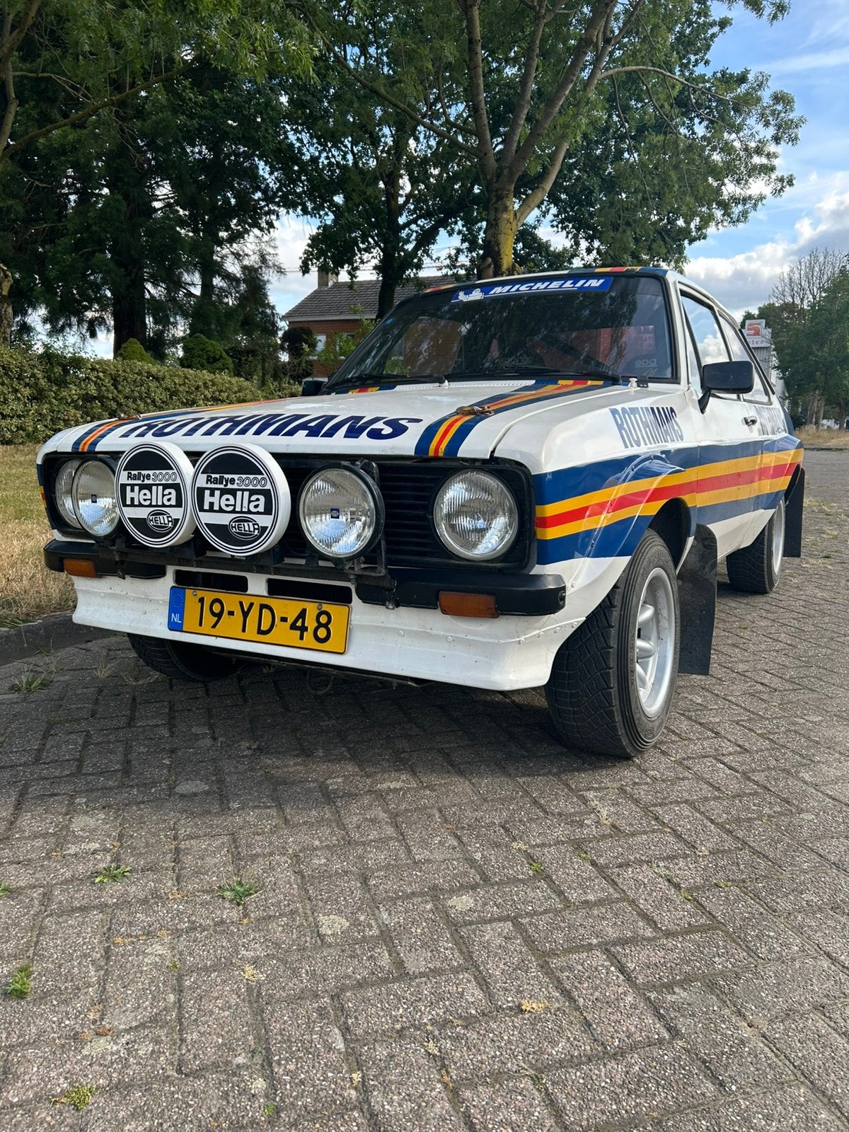Ford escort rs 2000 FIA paspoort, Wit, Sedan, 185 pk, 1993 cc
