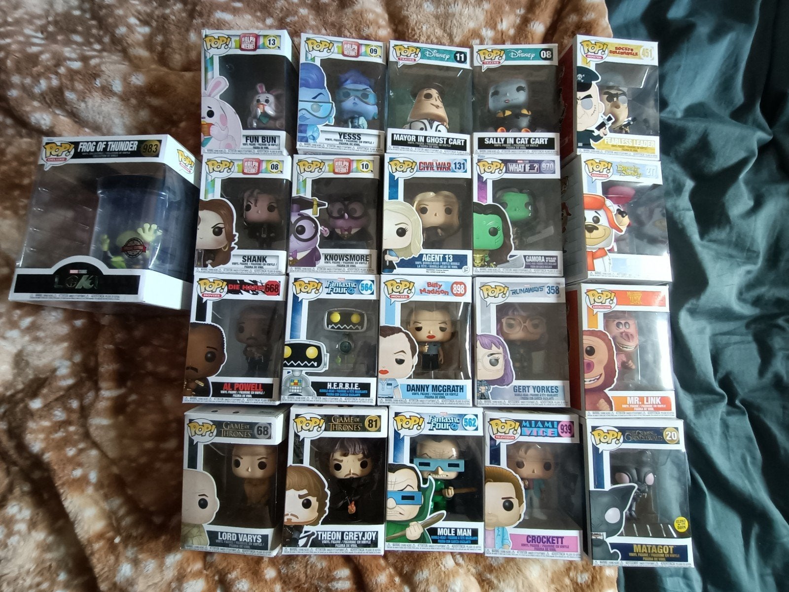 21 funko pops., Ophalen of Verzenden, Zo goed als nieuw