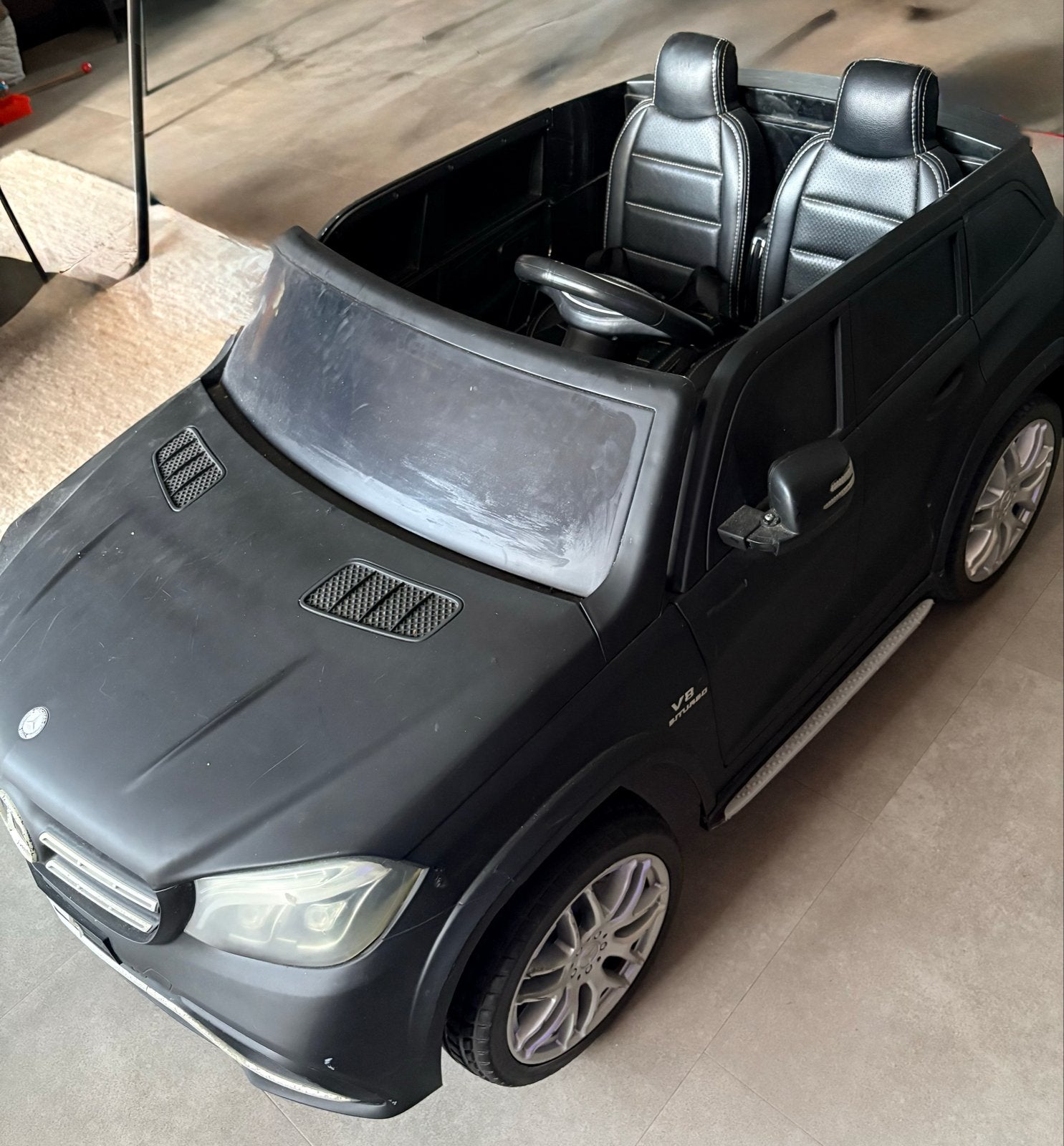 Mercedes-Benz GLS 63 AMG Elektrische Kinderauto, Gebruikt