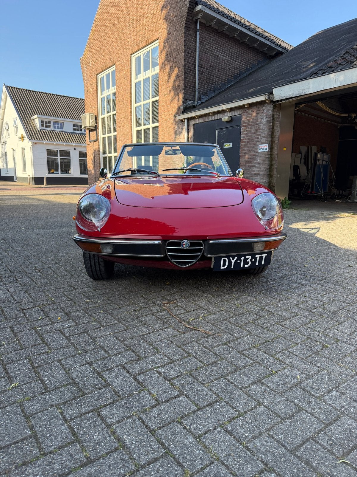 Alfa Romeo Spider 1.6 1979 Rood origineel! Geen roest!, Achterwielaandrijving, Zwart, 4 cilinders, Cabriolet