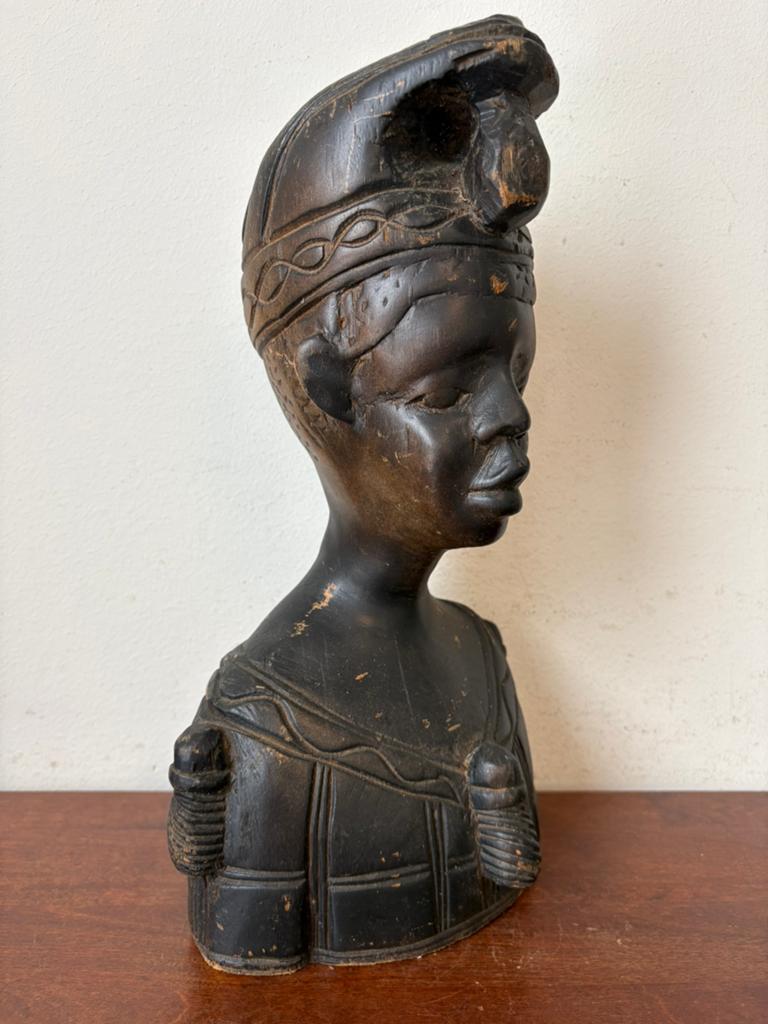 Beeld hout man Afrika congo?, Antiek en Kunst, Kunst | Beelden en Houtsnijwerken, Houtsnijwerk, Ophalen of Verzenden, Handgemaakt