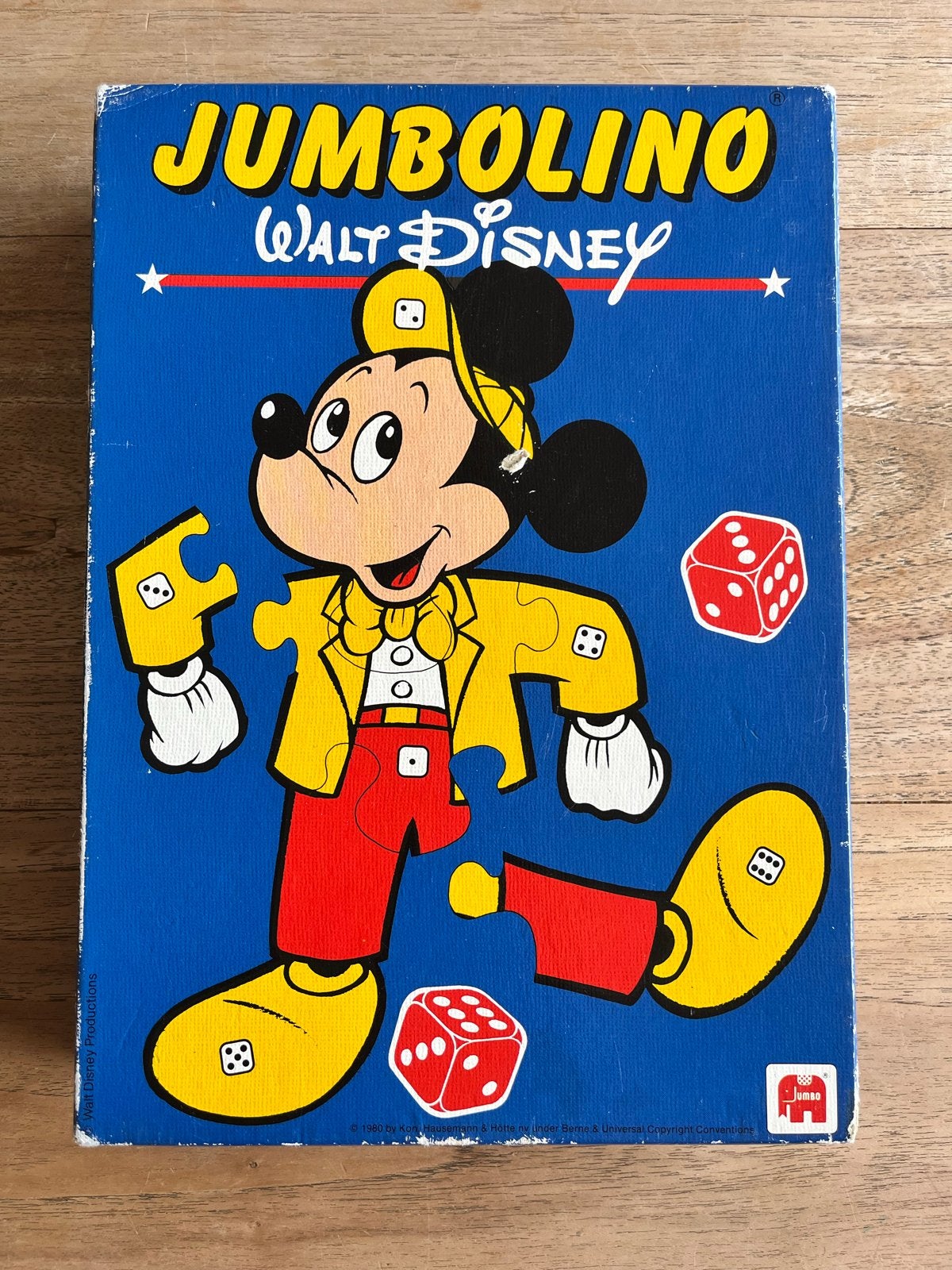 Jumbolino Walt Disney Mickey Mouse puzzel, Ophalen of Verzenden, Gebruikt