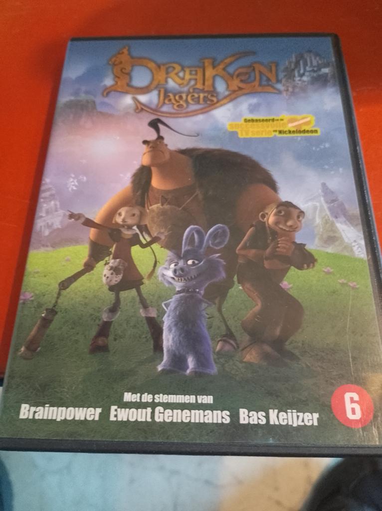 Drakenjagers DVD - Avontuurlijke Tekenfilm, Europees, Gebruikt, Tekenfilm, Ophalen of Verzenden