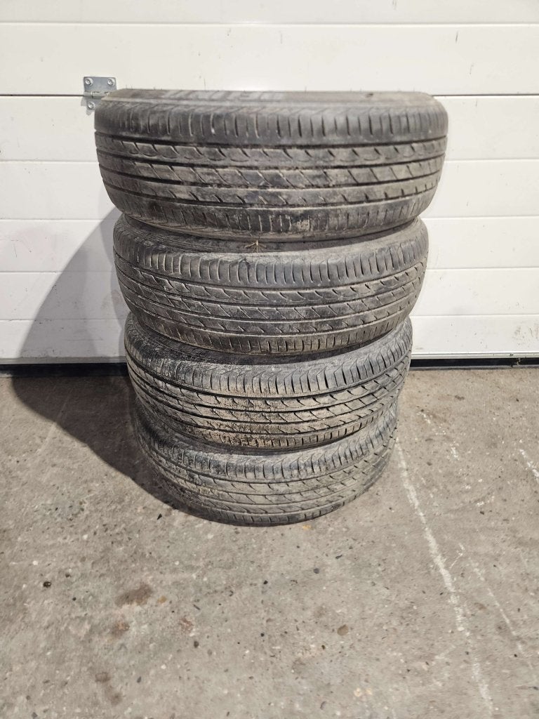 Banden 4 stuks 155 / 70 R13, Niet ingevuld, Gebruikt, 155 mm, 13 inch