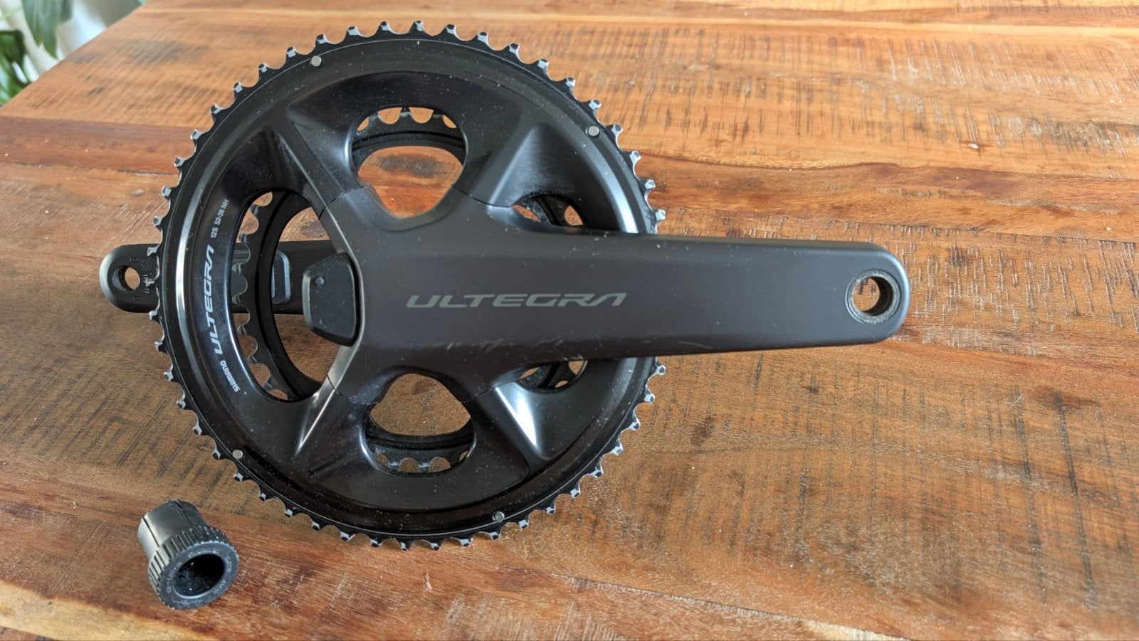 Shimano Ultegra R8100-P Powermeter Crankstel 12 Speed 175mm, Crankstel of Pedalen, Ophalen of Verzenden, Zo goed als nieuw, Aluminium