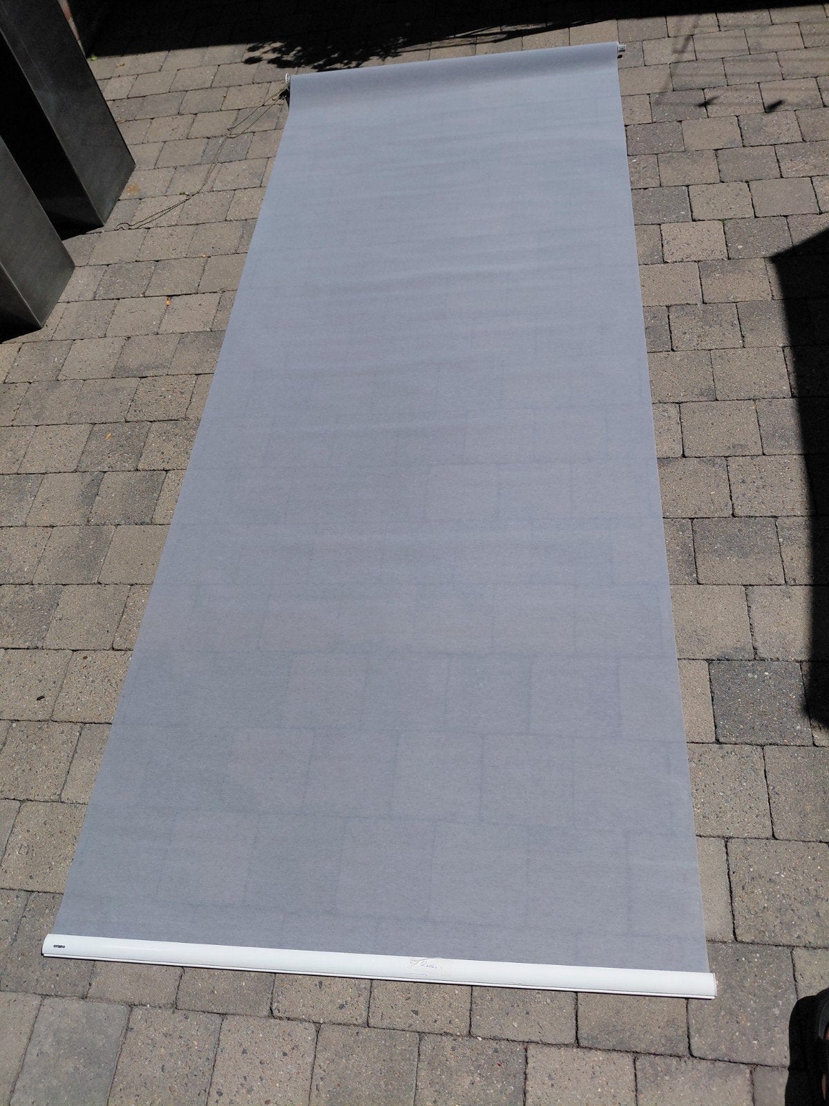 Grijs rolgordijnen - gebruikt, 150 tot 300 cm, Ophalen