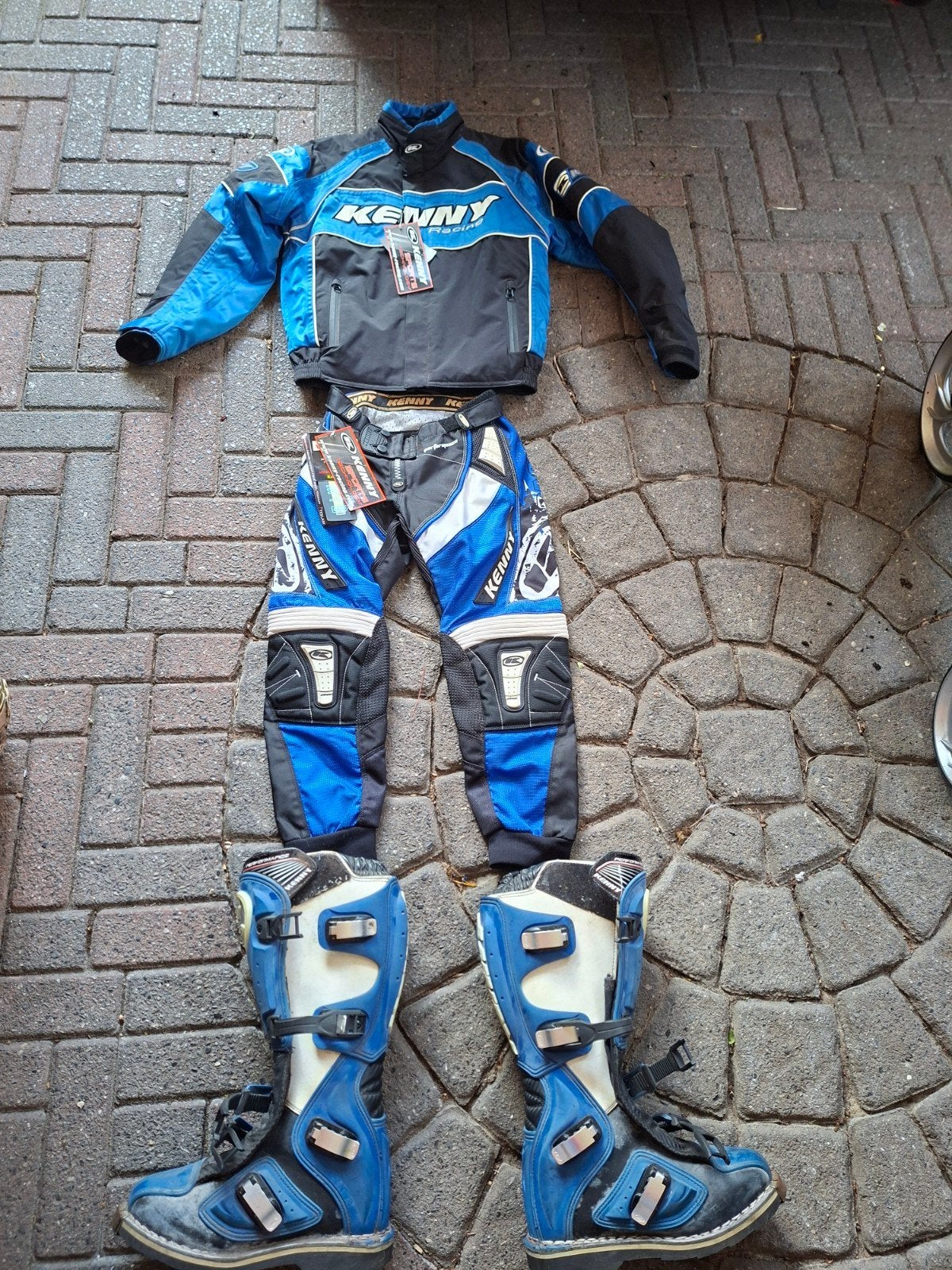 Kenny Motorcrosskleding Set (Jas, Broek, Laarzen), Nieuw met kaartje, Jas | textiel, Heren, Ophalen of Verzenden