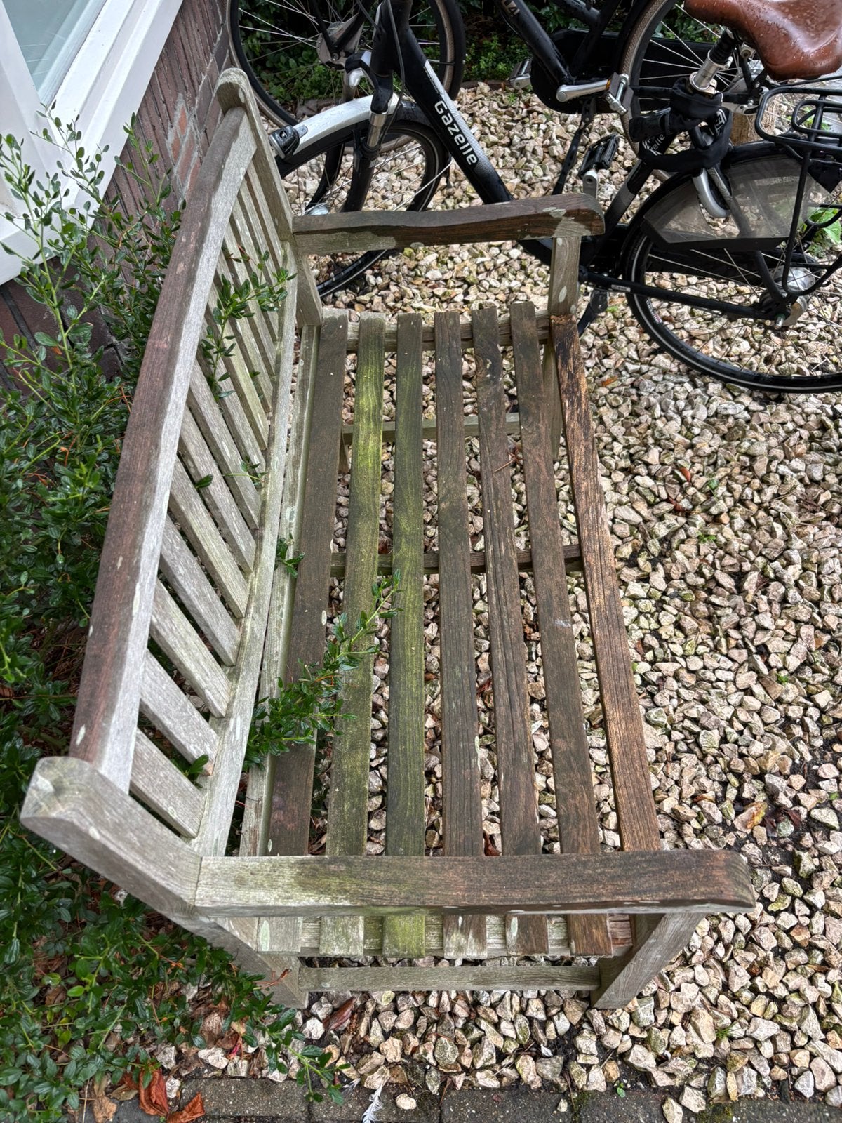 Klassieke tuinbank, Tuin en Terras, Tuinbanken, Ophalen, Zo goed als nieuw