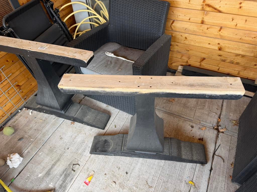 Tafels, Ophalen, Zo goed als nieuw, Rechthoekig, Hout