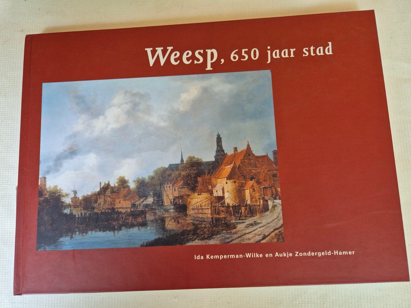 Weesp, 650 jaar stad, Ida Kemperman-Wilke, als nieuw, Ophalen of Verzenden, Zo goed als nieuw