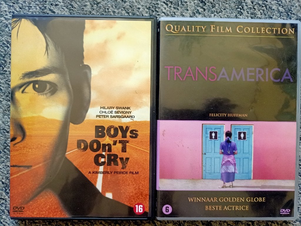 Boys don't Cry - IMDb 7.5 en TransAmerica IMDb 7.3, Alle leeftijden, Ophalen of Verzenden, Zo goed als nieuw, Nederlands