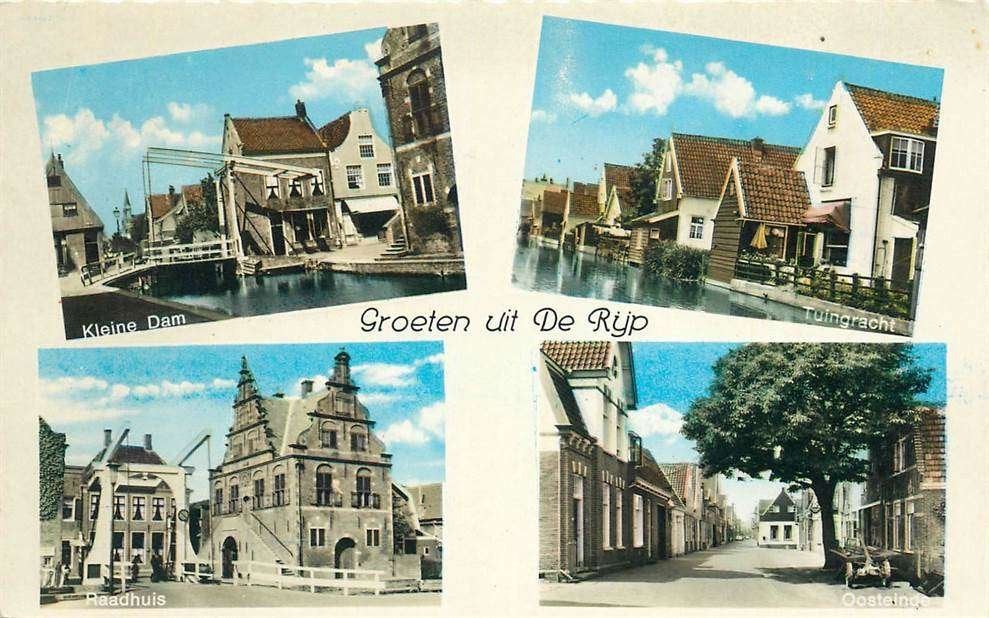 304-228-039 De Rijp NH Groeten uit, Verzenden, Voor 1920, Noord-Holland