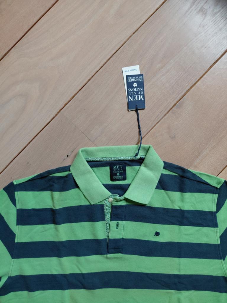 Nw heren poloshirt MEN OF ALL NATIONS MT 2XL, Kleding | Heren, Grote Maten, Overige kleuren, Shirt, Nieuw, Ophalen of Verzenden