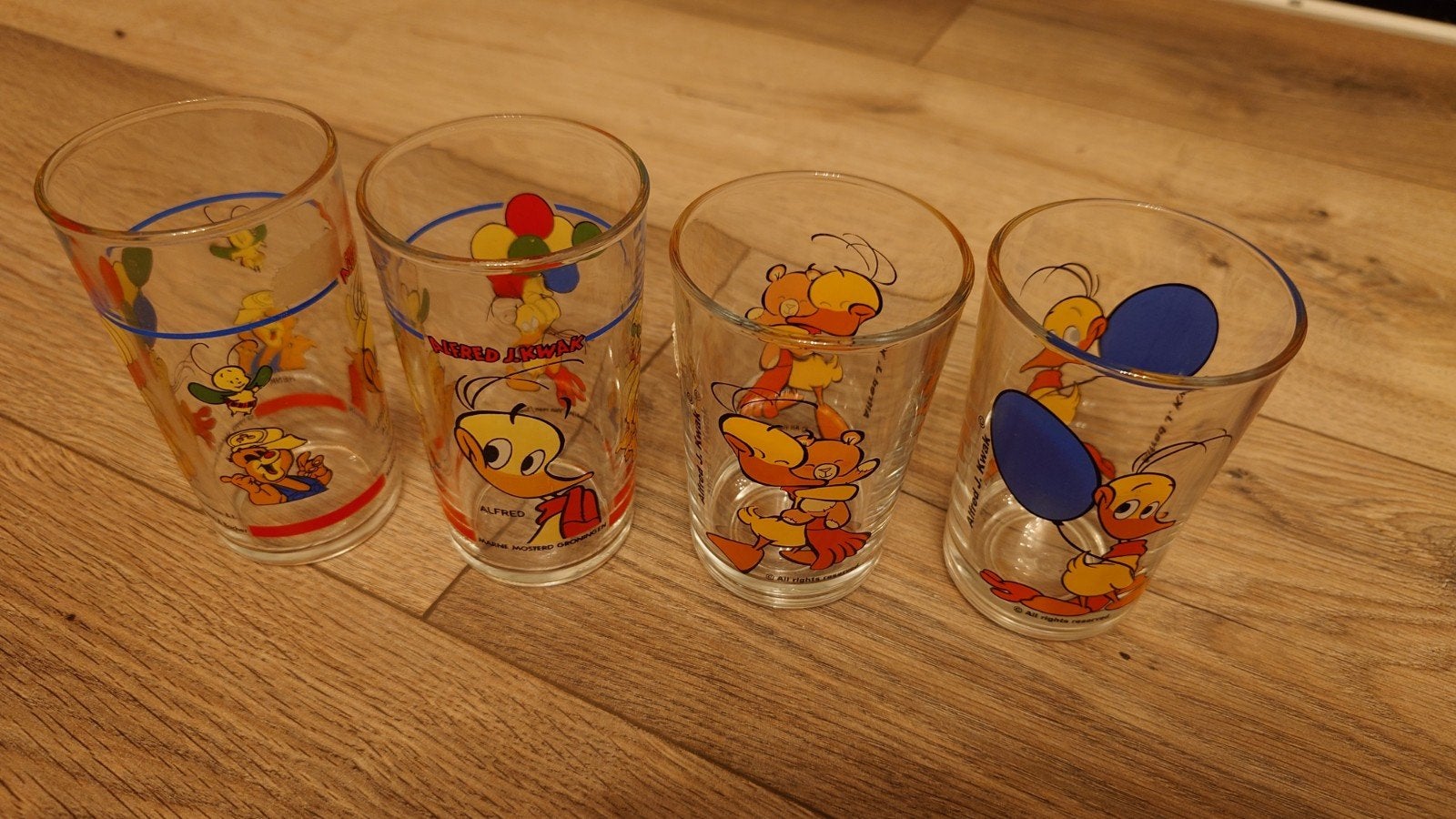 Alfred Jodocus Kwak drinkglazen - Set van 4, Ophalen of Verzenden