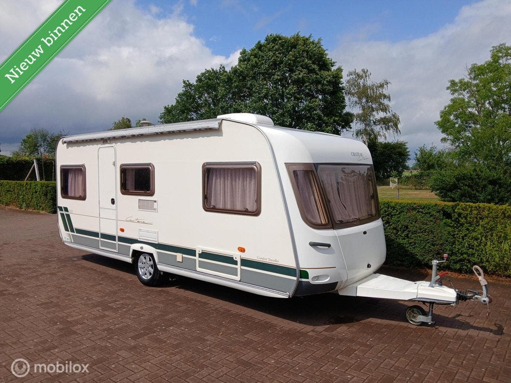 Chateau 520, Mover, Airco, Luifel, Voortent, Fietsendrager!, Chateau, Chateau, Rondzit, 7 tot 8 meter
