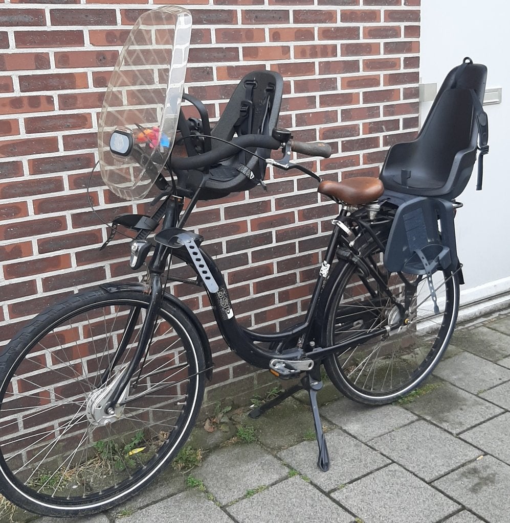 Mamafiets met twee zitjes, Versnellingen, Trommelrem, Ophalen, Overige merken