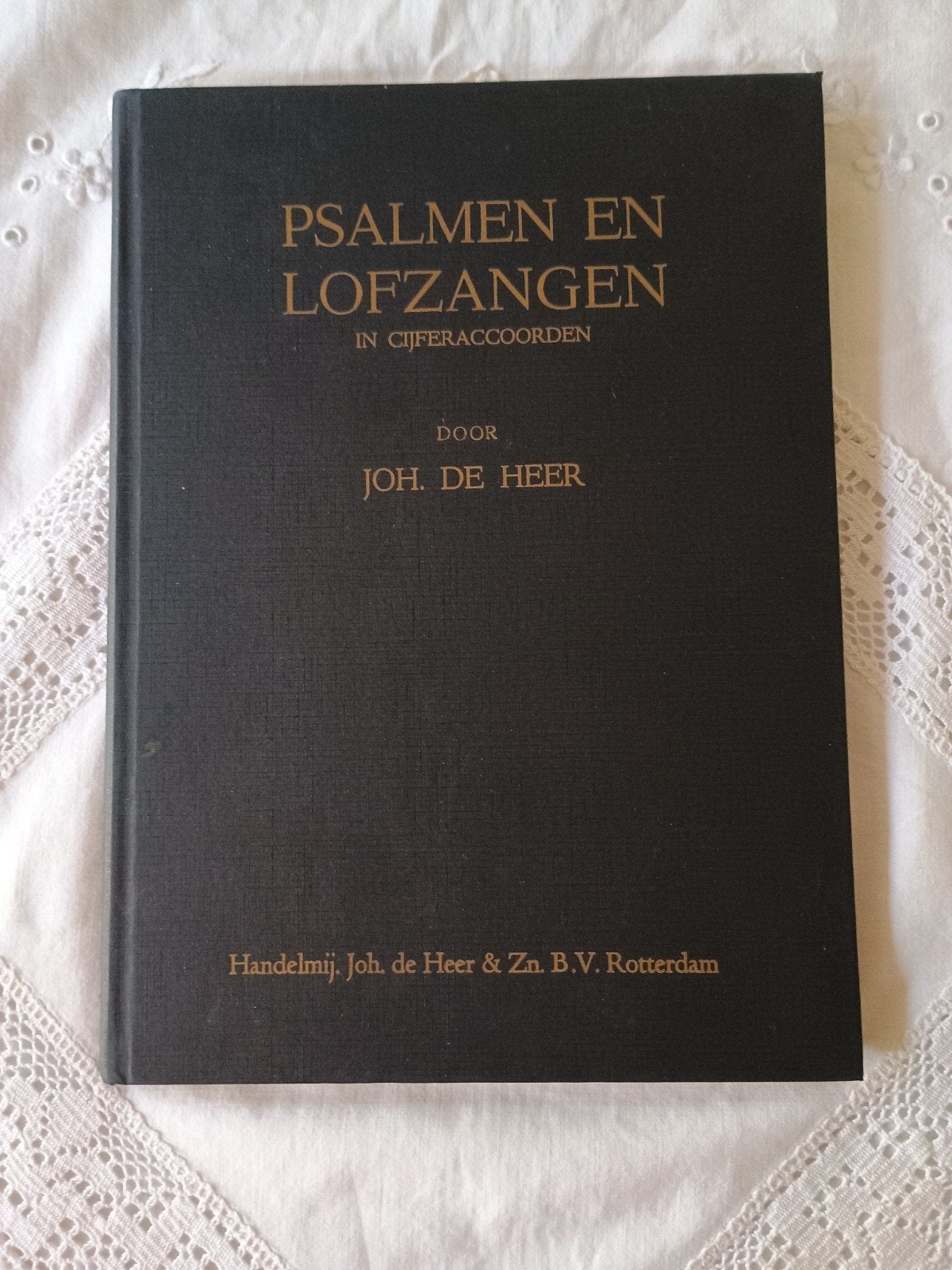 Psalmen en lofzangen in Cijferaccoorden - Joh. de Heer, Muziek en Instrumenten, Bladmuziek, Ophalen of Verzenden, Gebruikt, Religie en Gospel
