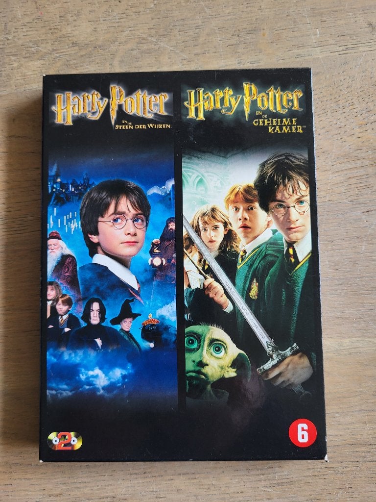 DVD Harry POtter deel 1 en 2 in 1 box, Alle leeftijden, Ophalen of Verzenden, Zo goed als nieuw