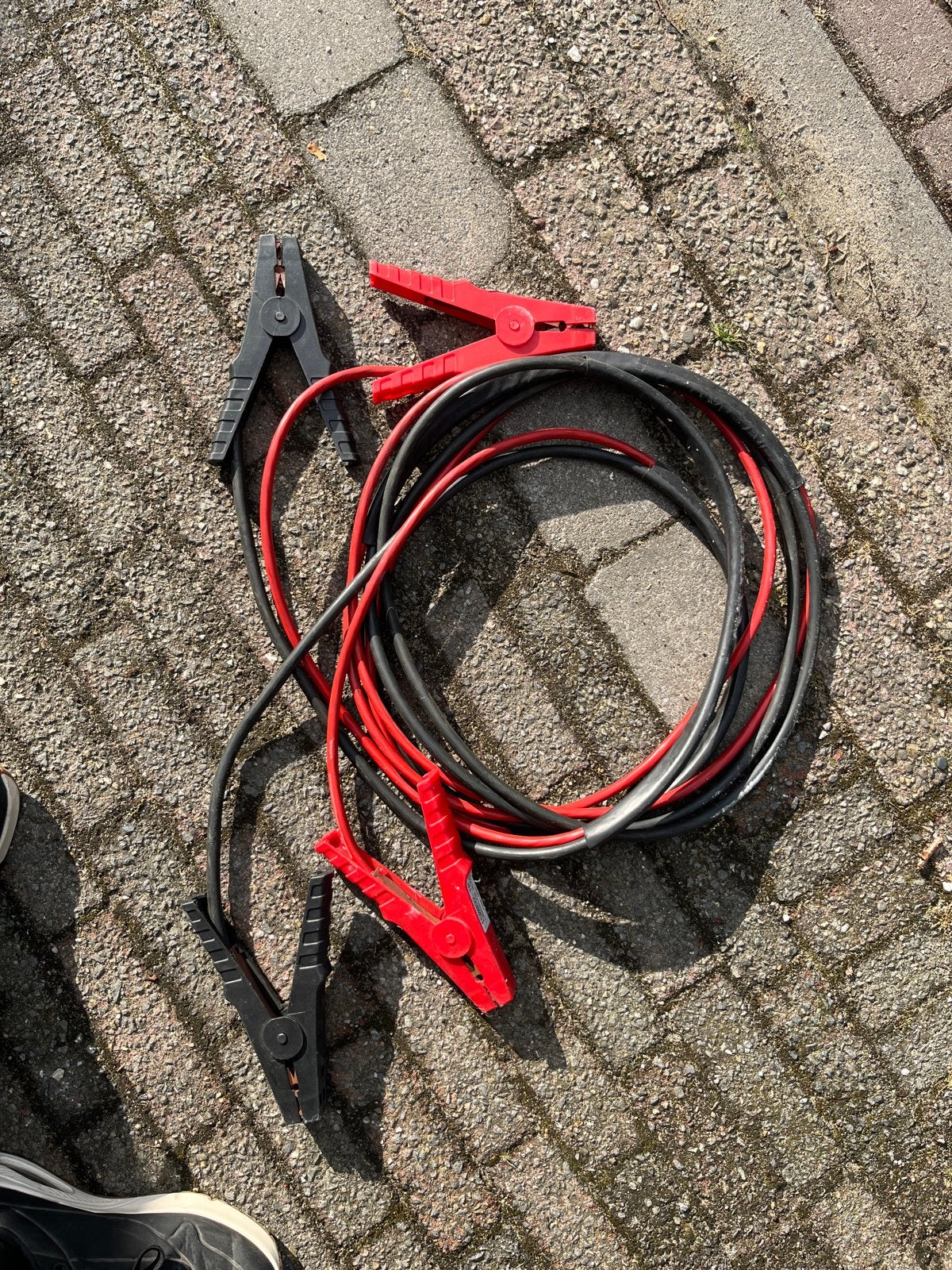 Zware startkabels 5M, Auto-onderdelen, Accu's en Toebehoren, Ophalen of Verzenden, Gebruikt, Universele onderdelen