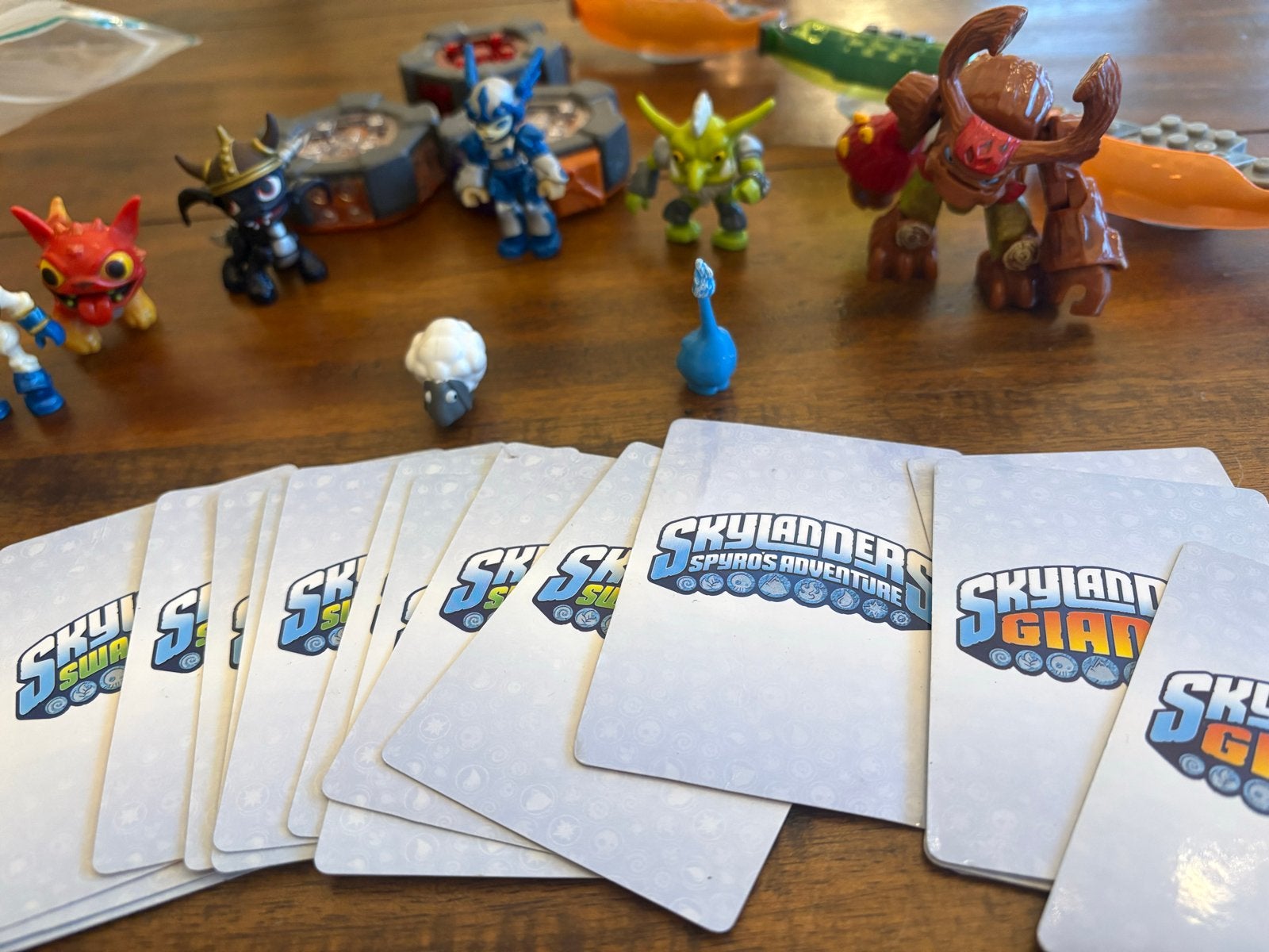 Grote Mega Bloks Skylanders set– Figuren,Bouwstenen&Kaarten!, Ophalen of Verzenden, Gebruikt
