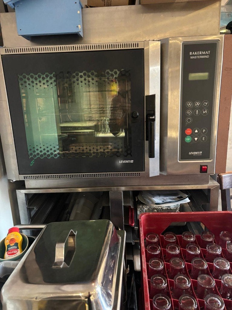 Professionele Leventi Bakermat Mastermind MK3.1 combi-oven, Gebruikt, Ovens, Magnetrons en Steamers, Ophalen of Verzenden, Nvt
