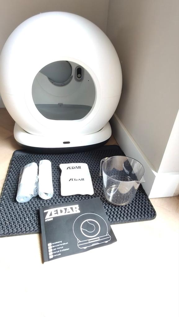 Zedar K1200 Automatische zelfreinigende kattenbak, Ophalen of Verzenden